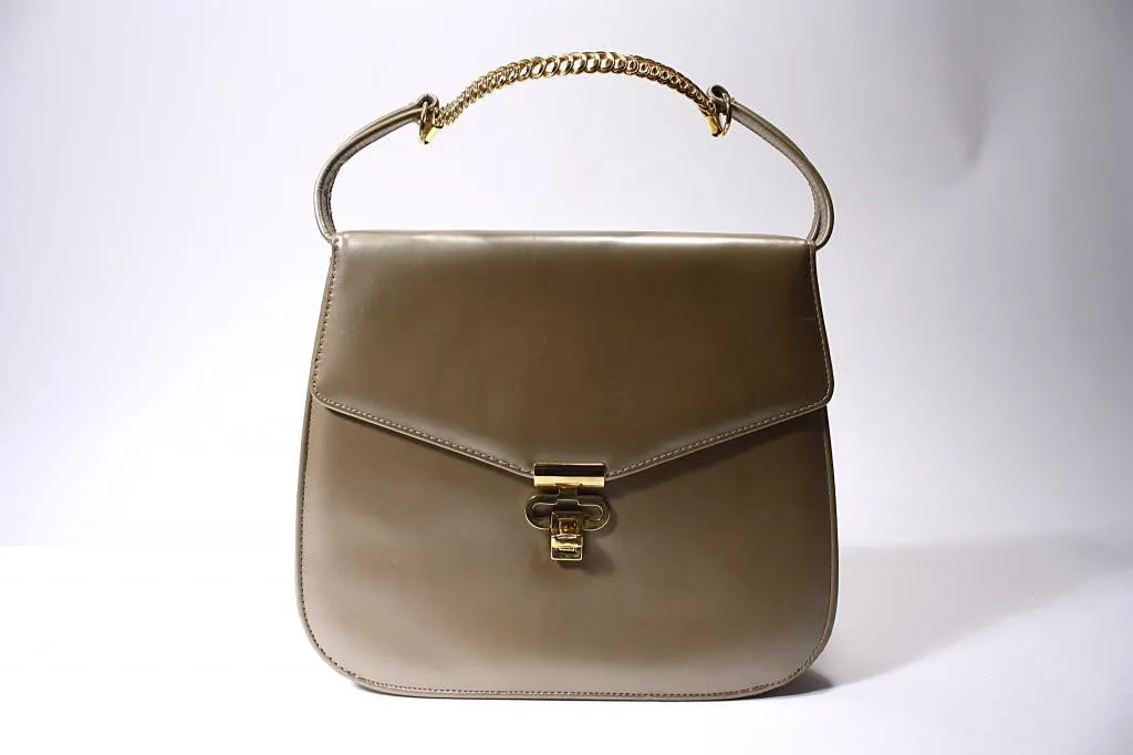 1960s LENNOX Bronze Handbag