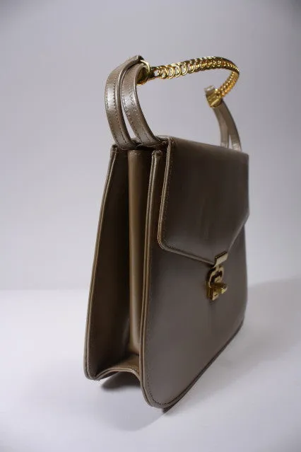 1960s LENNOX Bronze Handbag