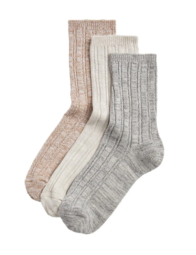 3pk Sumptuously Soft� Thermal Socks