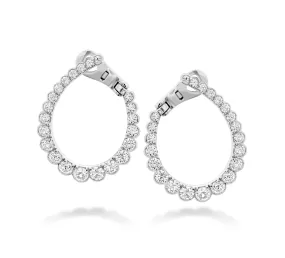 Aerial Regal Diamond Hoops (large)