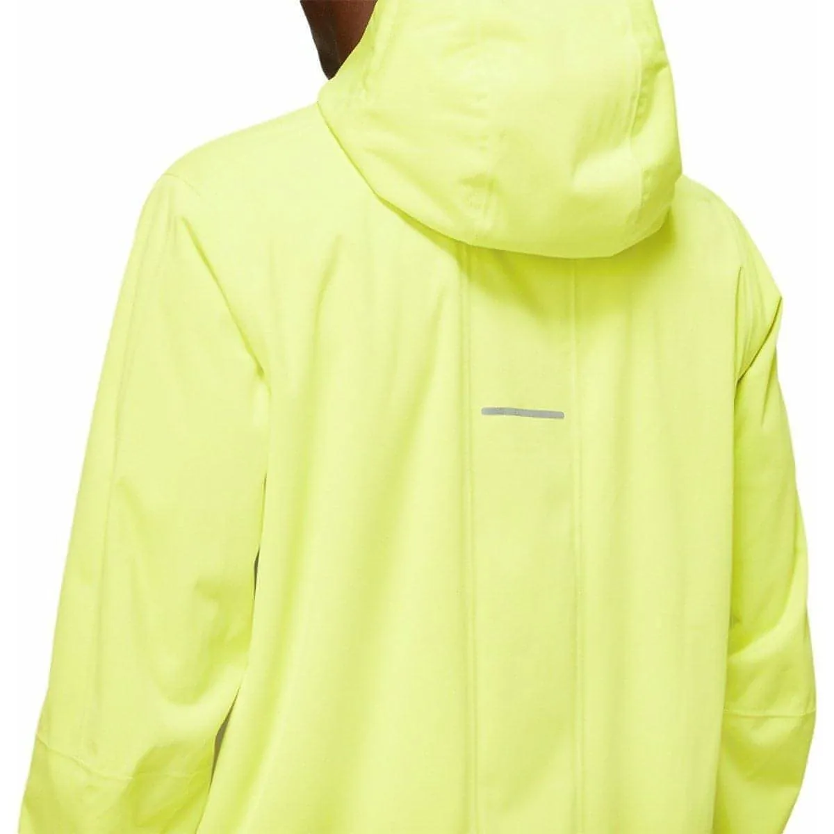 Asics Accelerate Waterproof Mens Running Jacket - Yellow