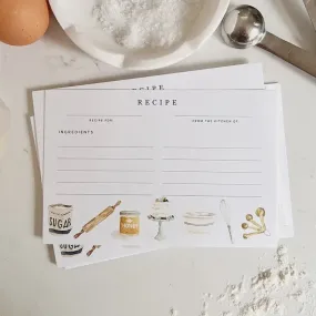 Baking Recipe Cards Lex