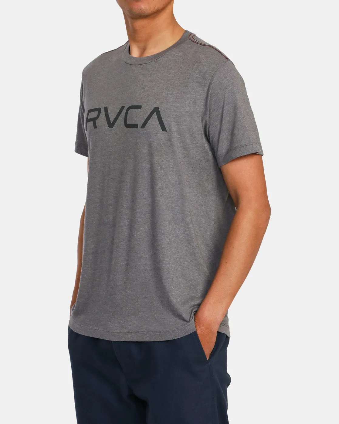 Big RVCA Tee - Smoke Black