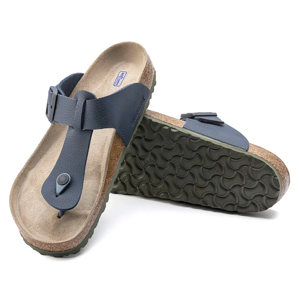 Birkenstock Men's Medina Soft Footbed Desert Soil Birko-Flor Sandals