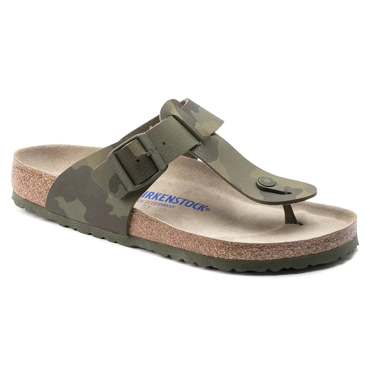 Birkenstock Men's Medina Soft Footbed Desert Soil Birko-Flor Sandals