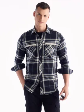 Black Checked Urban Shirt