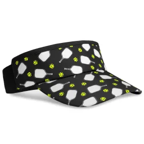 Black Paddles Performance Pickleball Visor