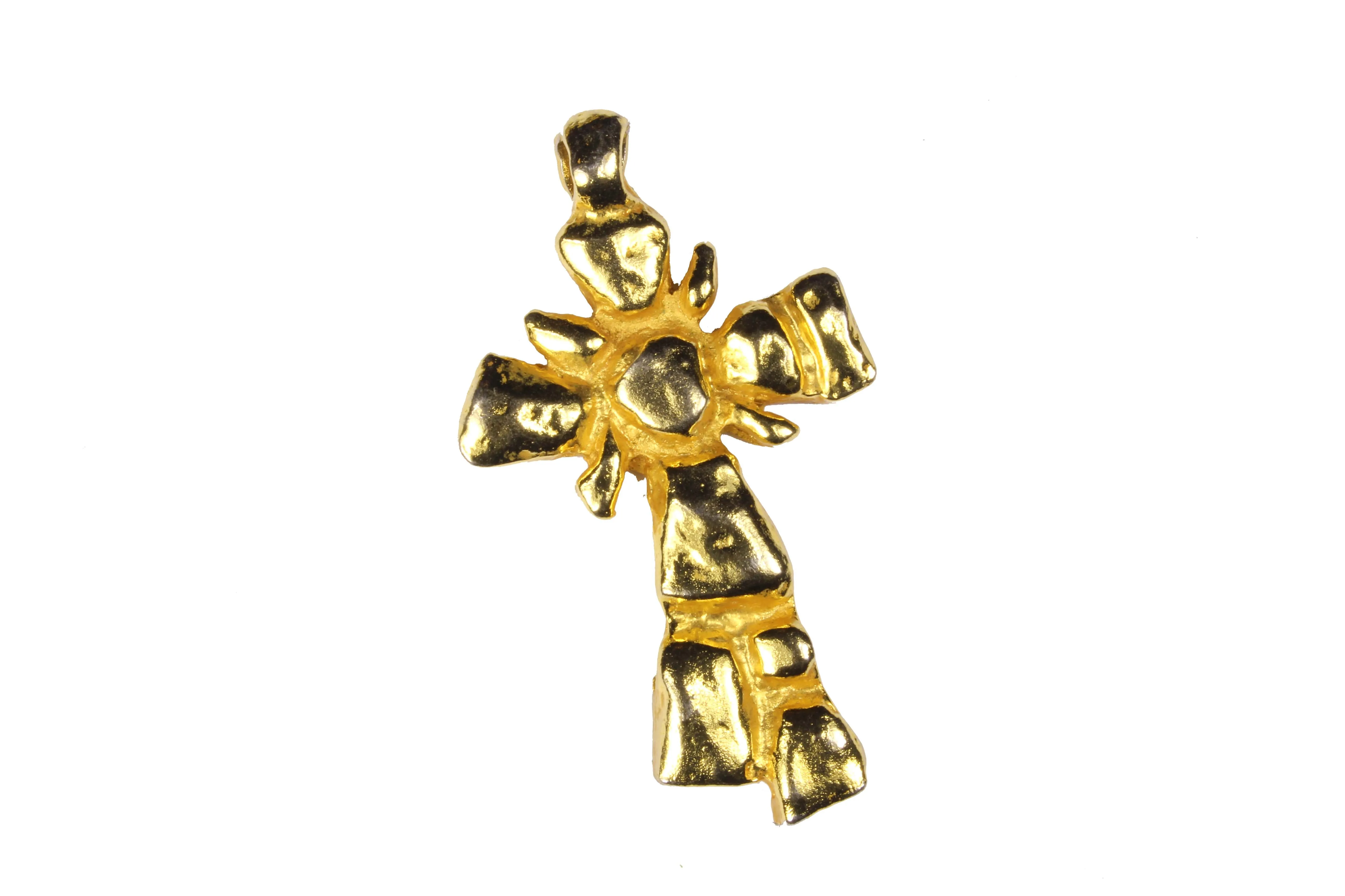 CHRISTIAN LACROIX cross pendant