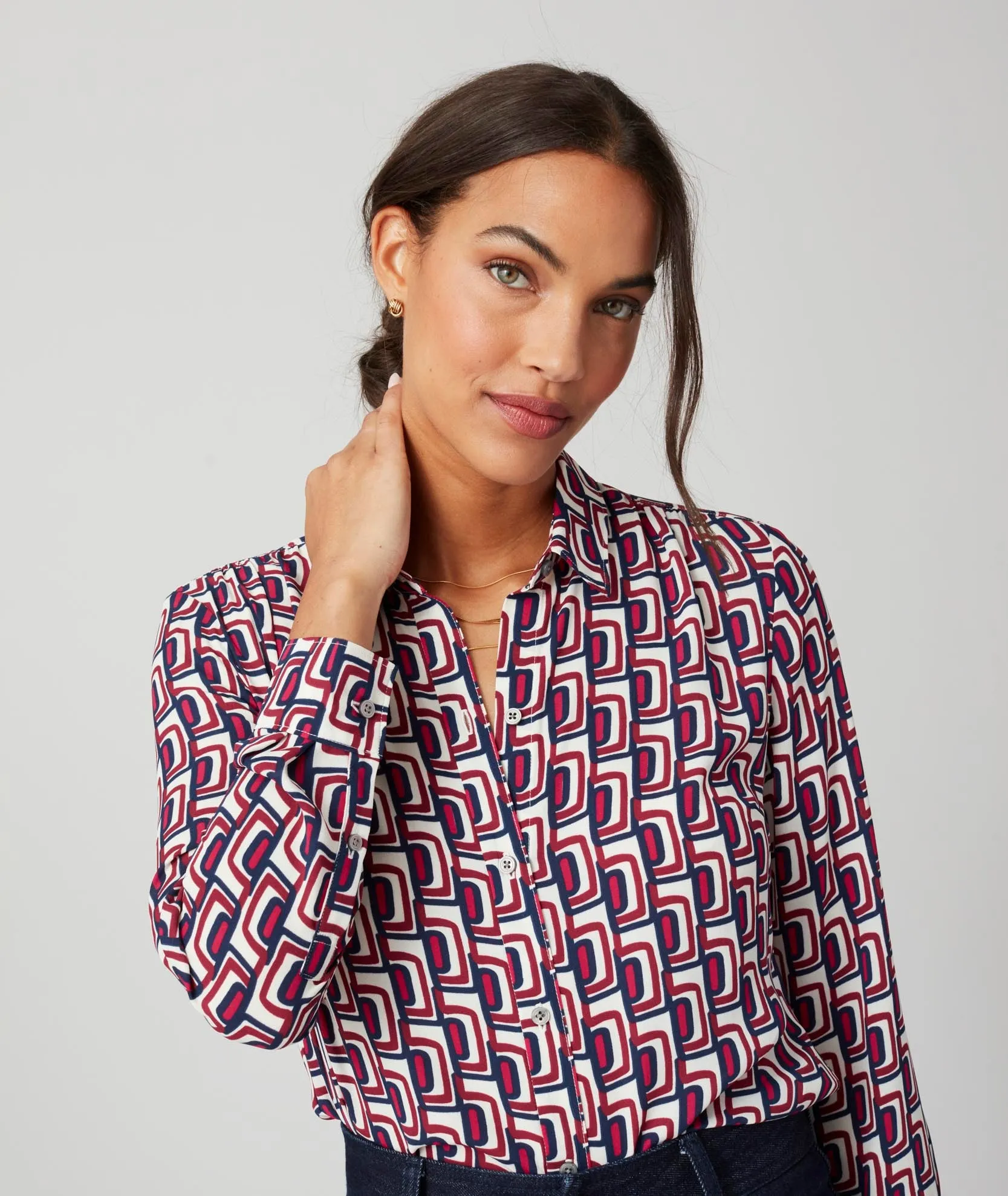 Collared Natalie Shirt