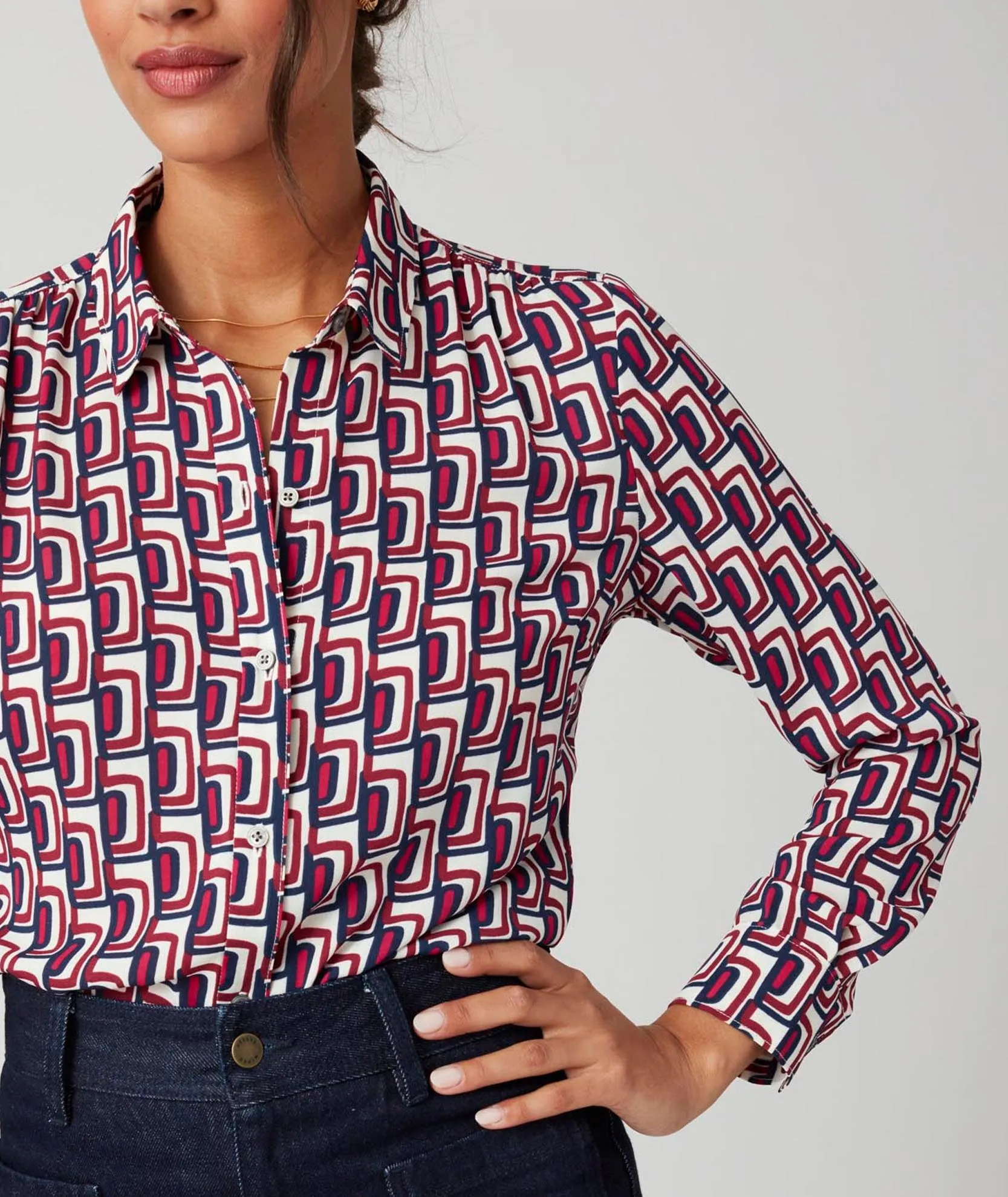 Collared Natalie Shirt