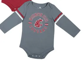 Colosseum Gray  WA ST Long Sleeve Onesie