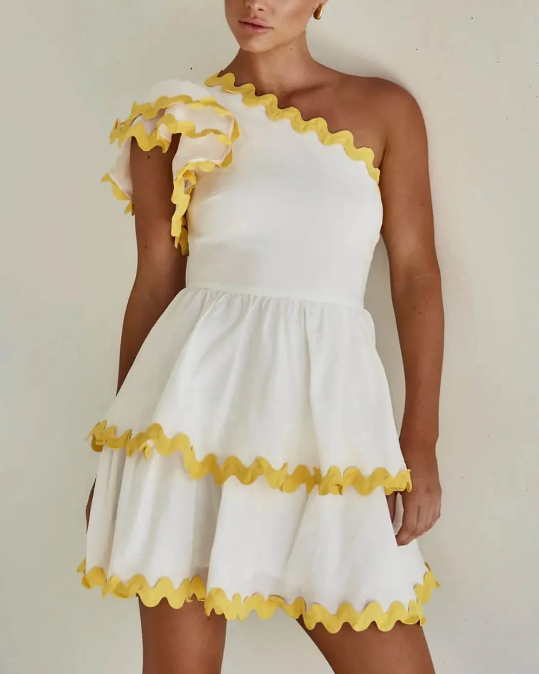 Dante Mini Dress Lemon