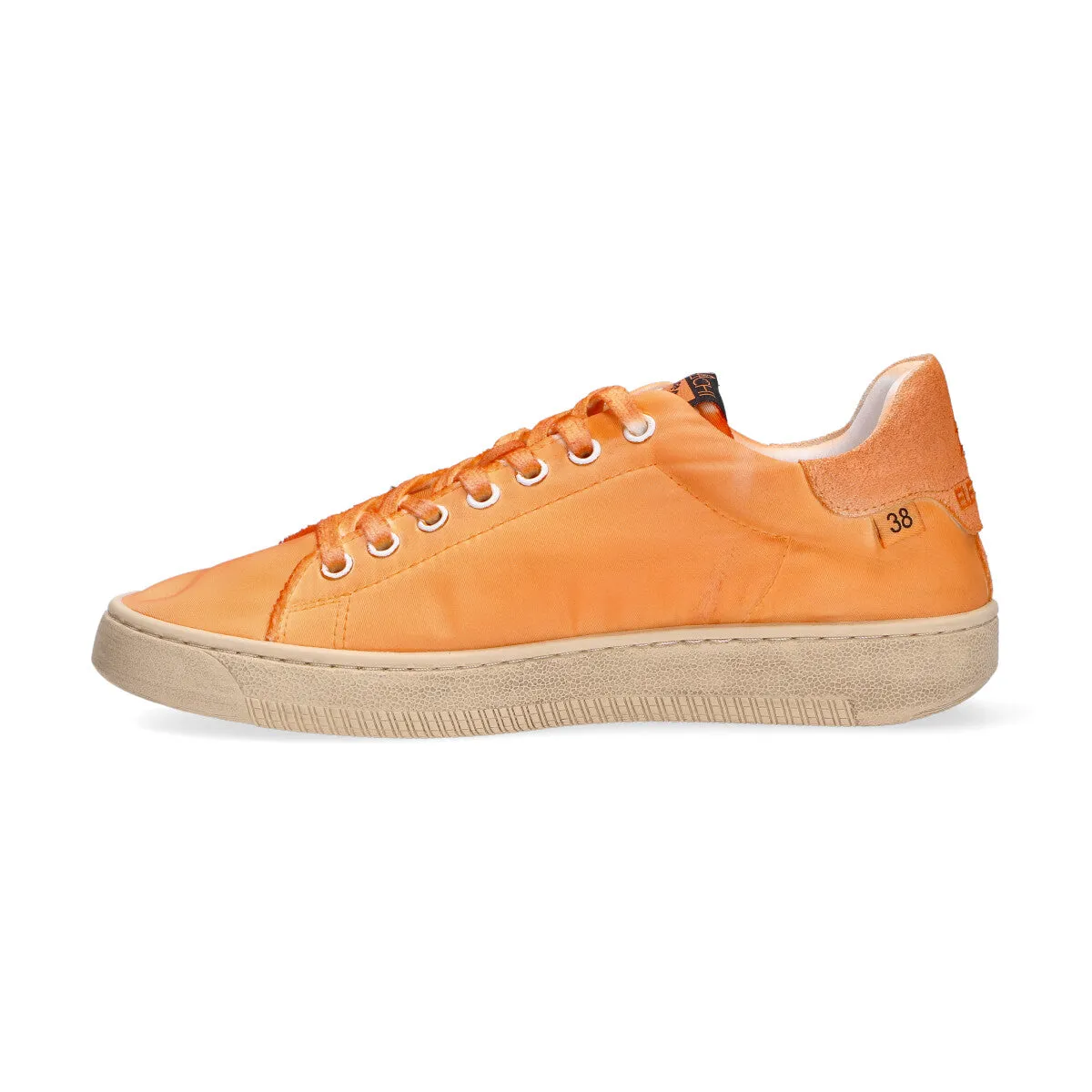 Elena Iachi sneaker Smash nylon camoscio arancio