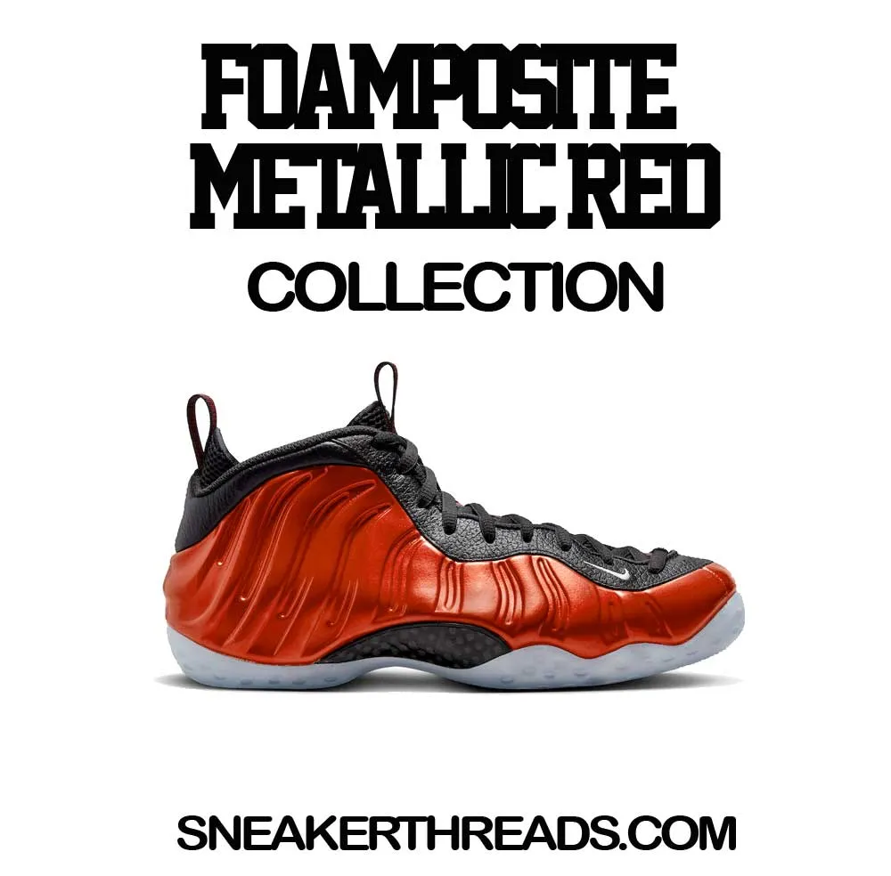 Foamposite Metallic Red ST Logo Shirt