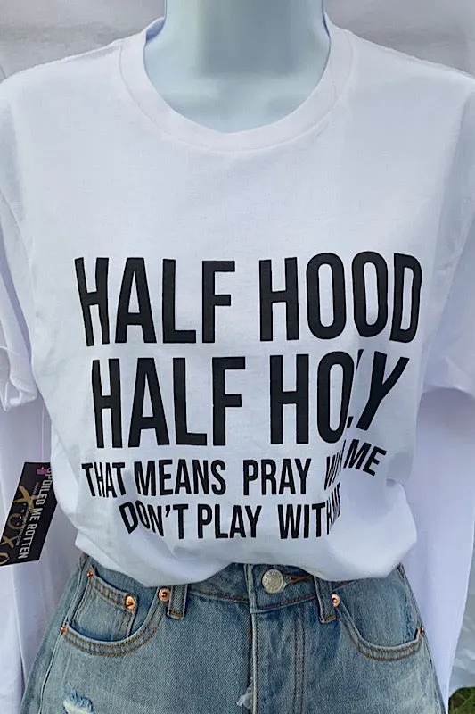 Half Holy Graphic T-Shirt