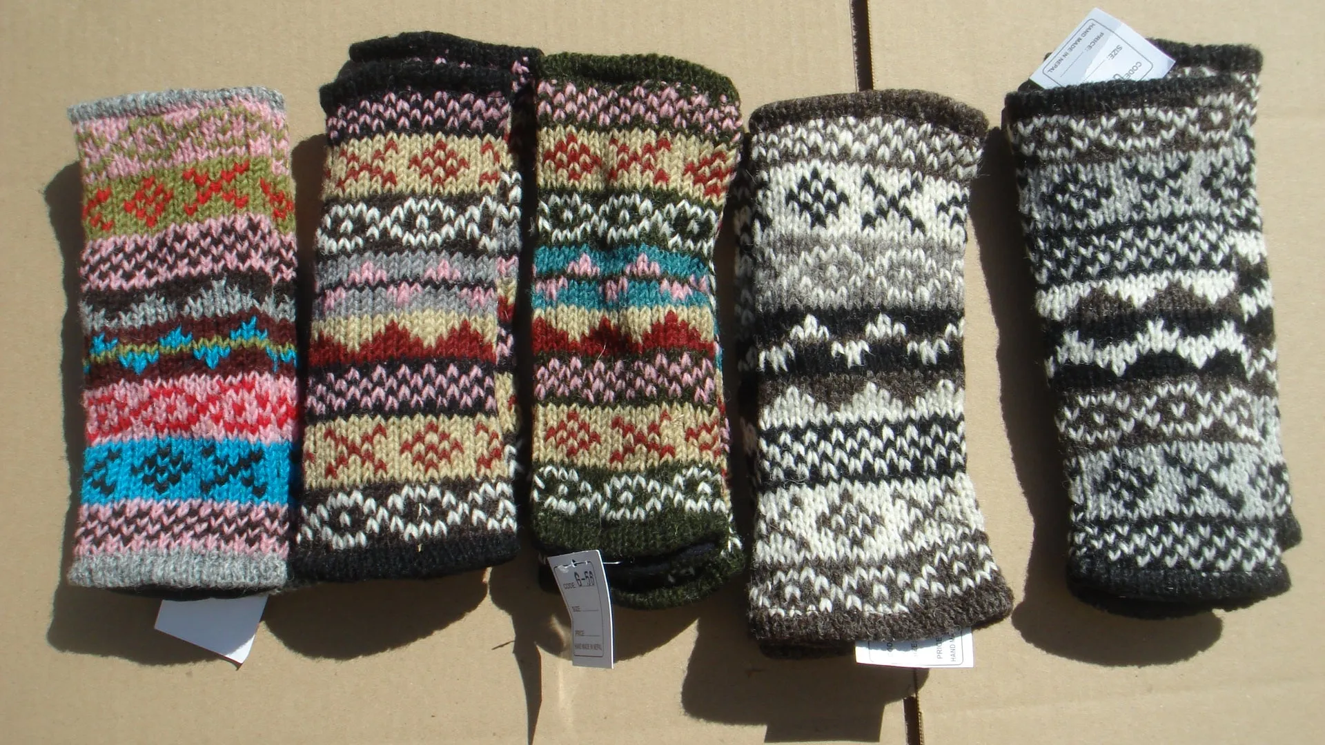 Handwarmer - Knit Scandi 5 Colors