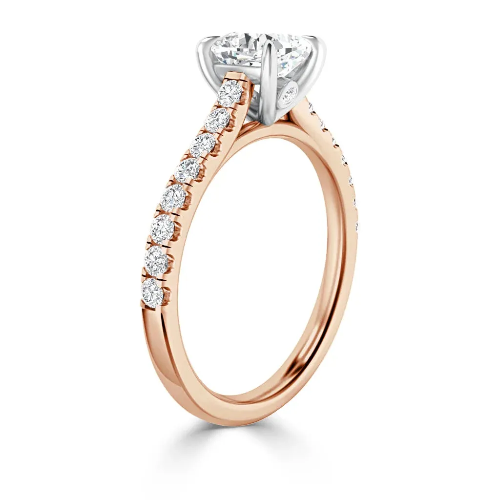 Jemma - 18ct Rose Gold - Cushion