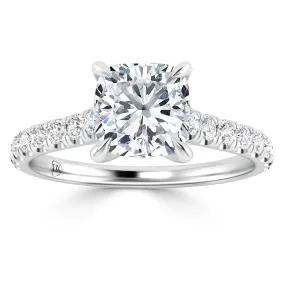 Jemma - 18ct White Gold - Cushion