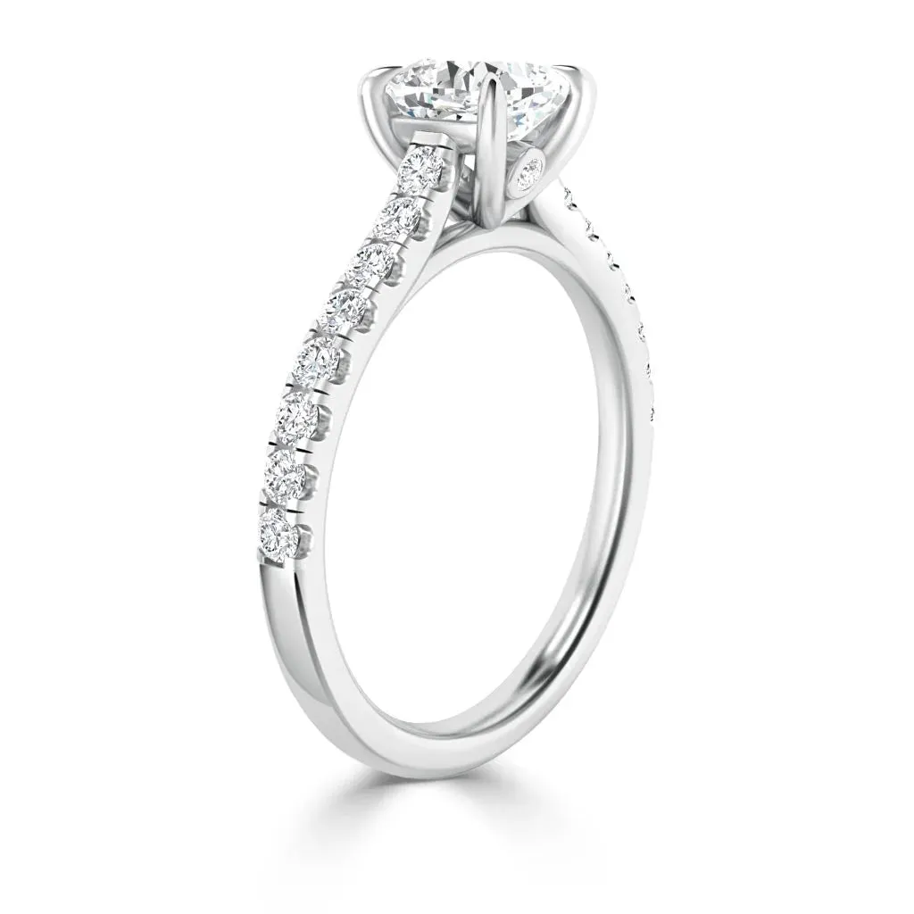 Jemma - 18ct White Gold - Cushion