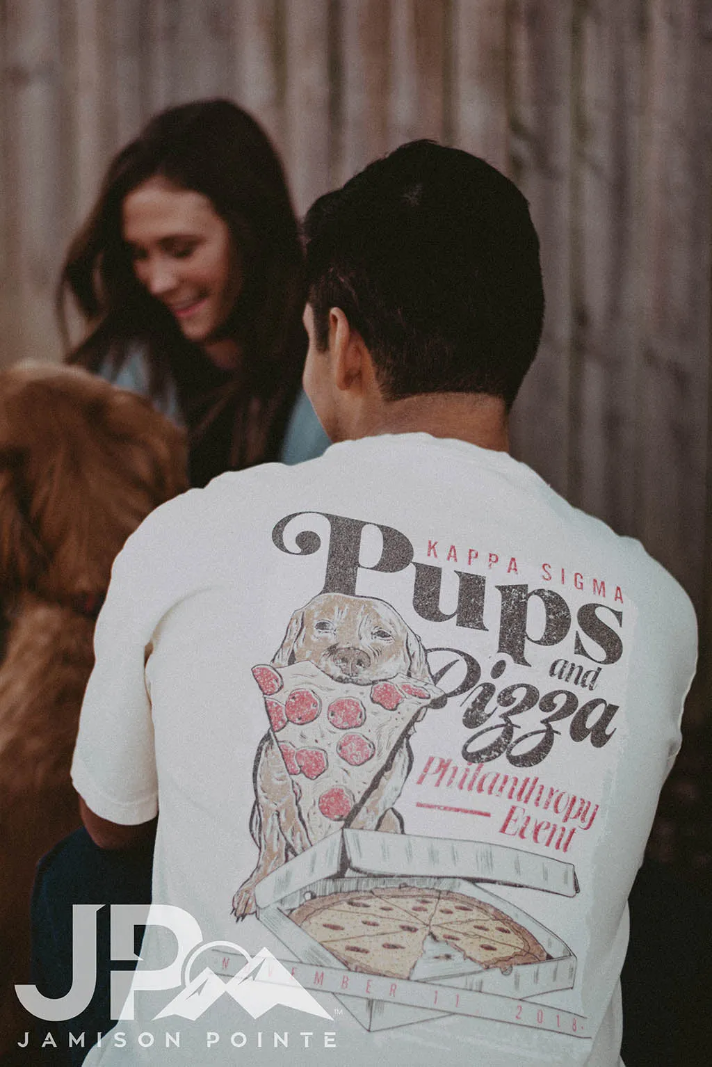 Kappa Sigma Philanthropy Pups & Pizza Tee