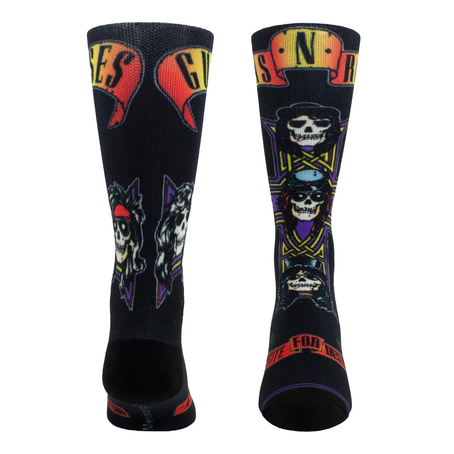 Men's Guns N' RosesAppetite for Destruction Crew Socks