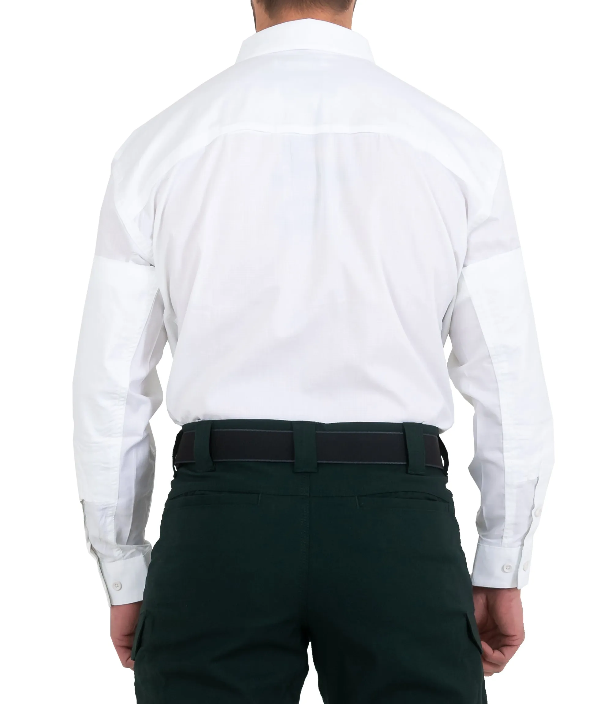 Men's V2 Tactical Long Sleeve Shirt / White