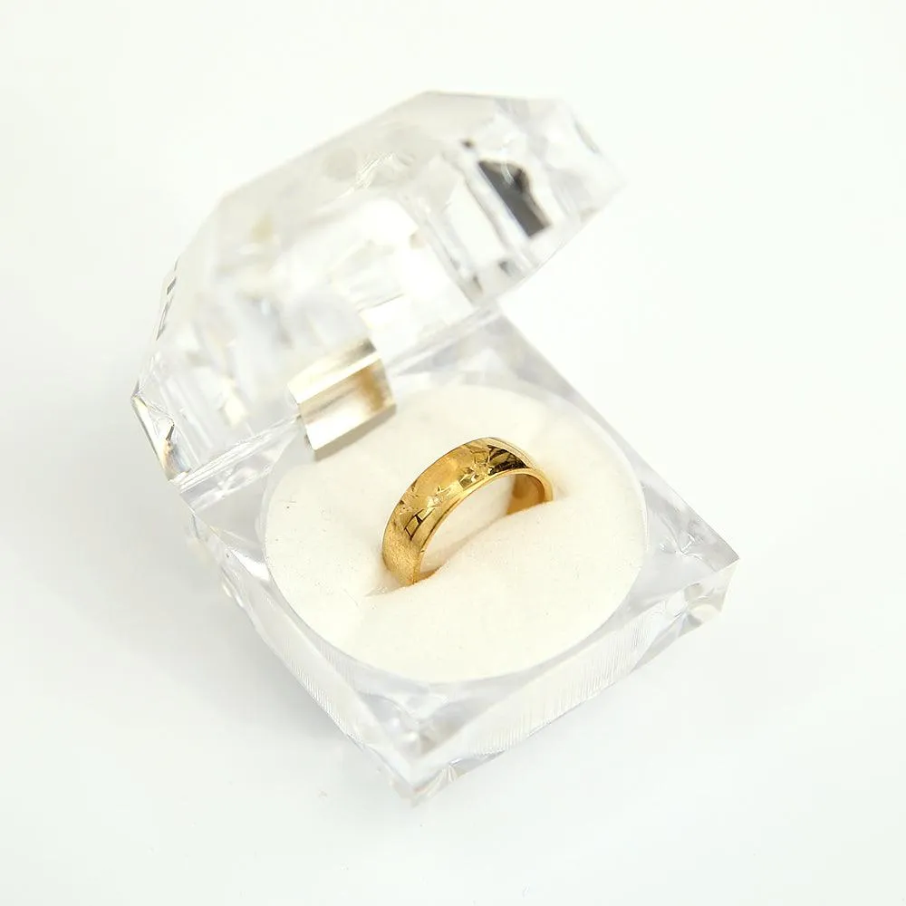 Minimal Gold Color Ring (RI-10856)