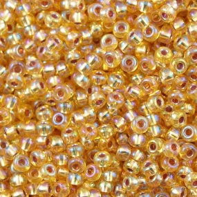 Miyuki Boncuk, MiyukiRoundBeads 6/0-1003 Silver Lined Gold