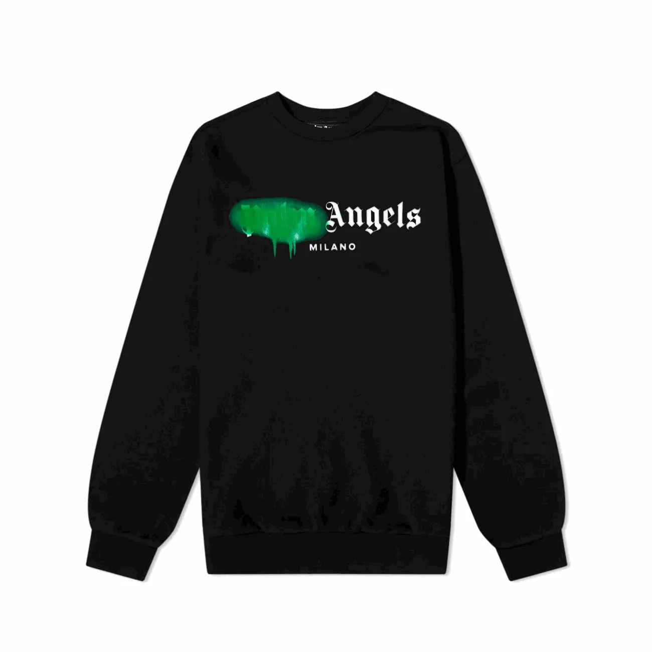 Palm Angels Milano Sprayed Logo Men's Sweatshirt