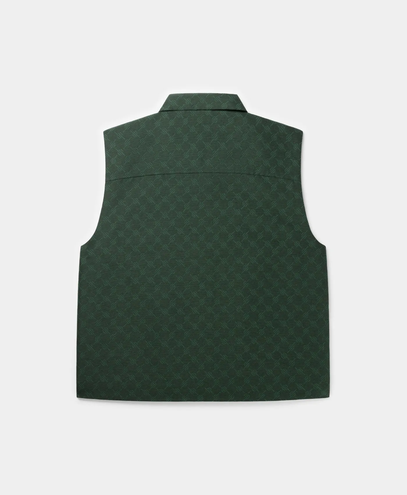 Pine Green Benji Monogram Vest