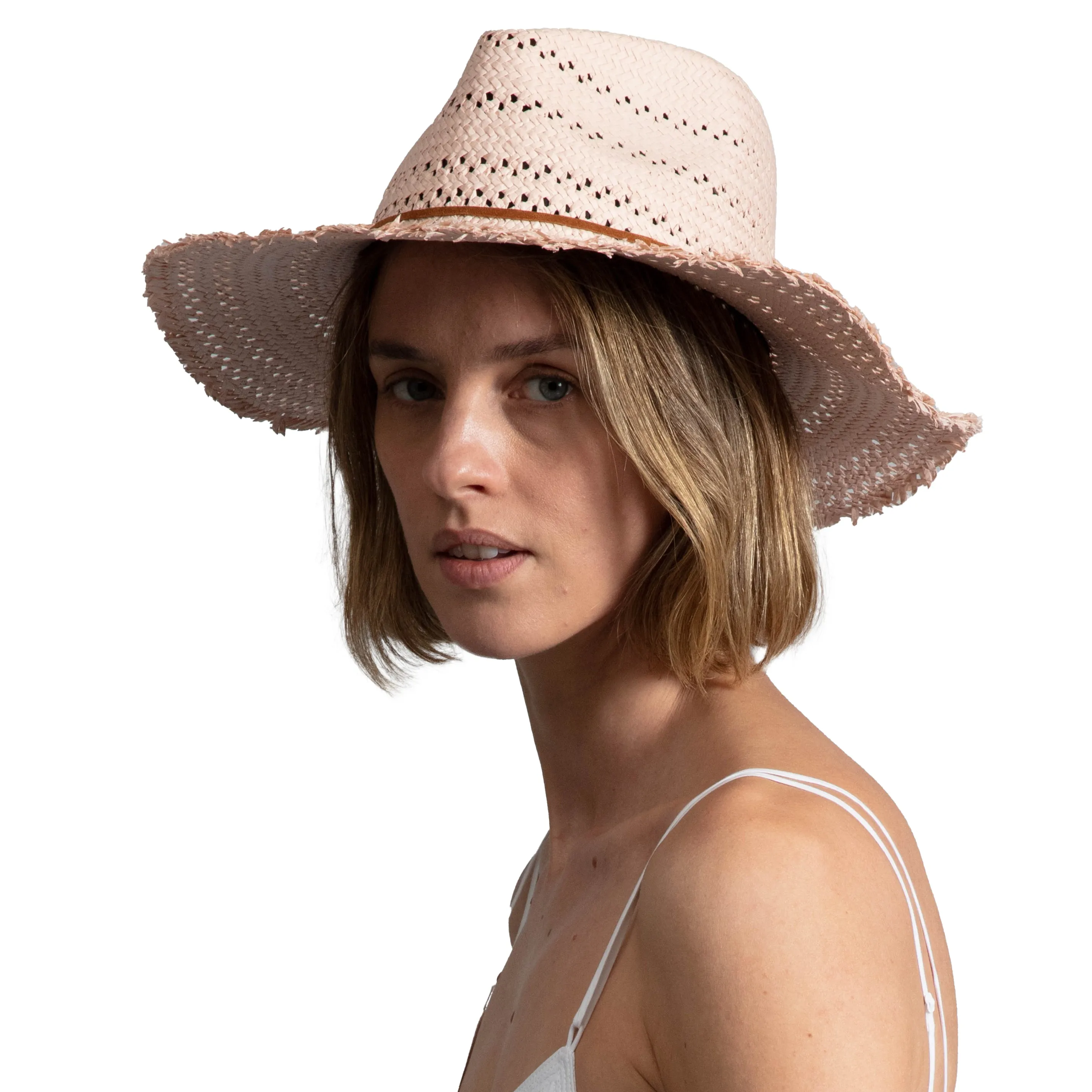 Rag & Bone Elle Perforated Fedora