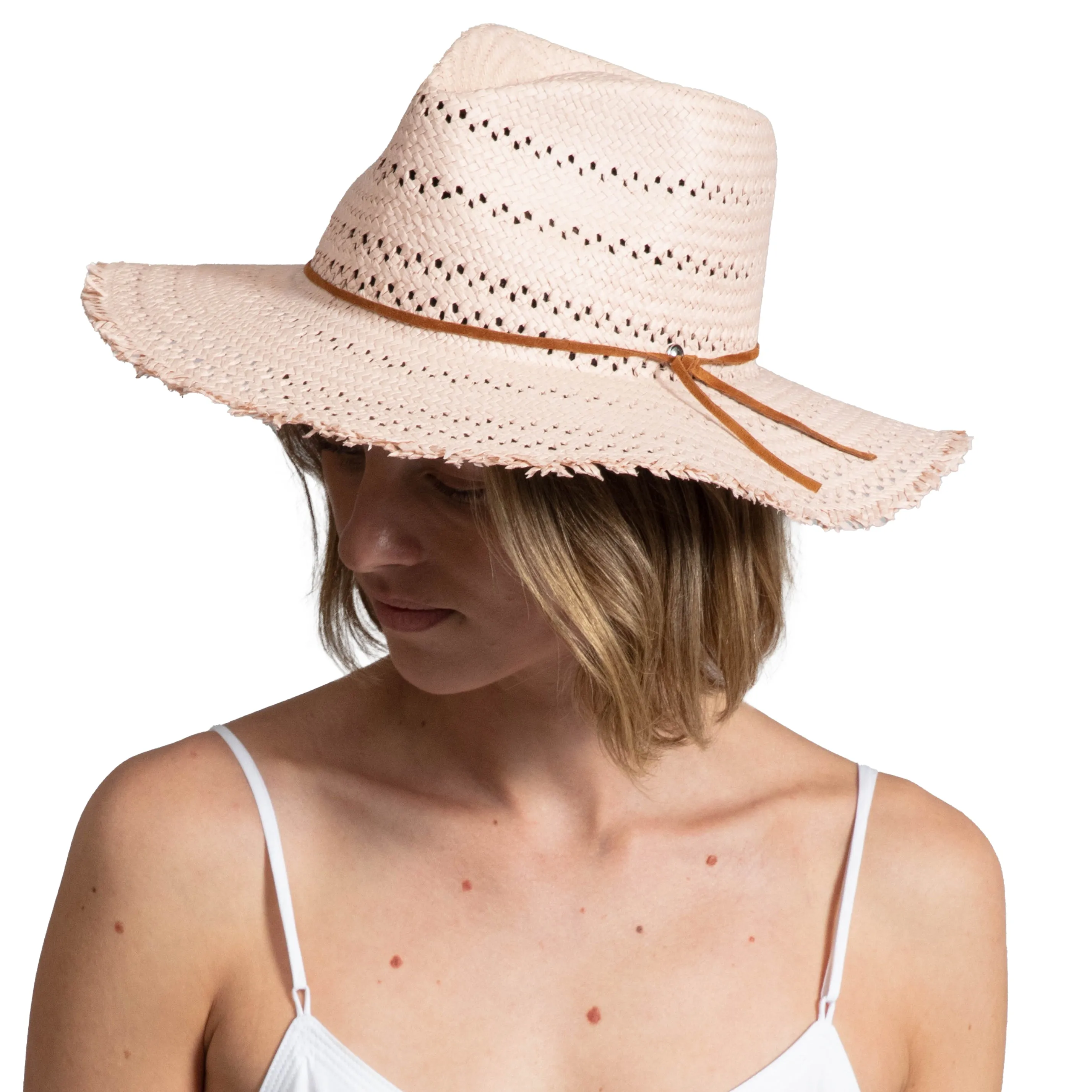 Rag & Bone Elle Perforated Fedora