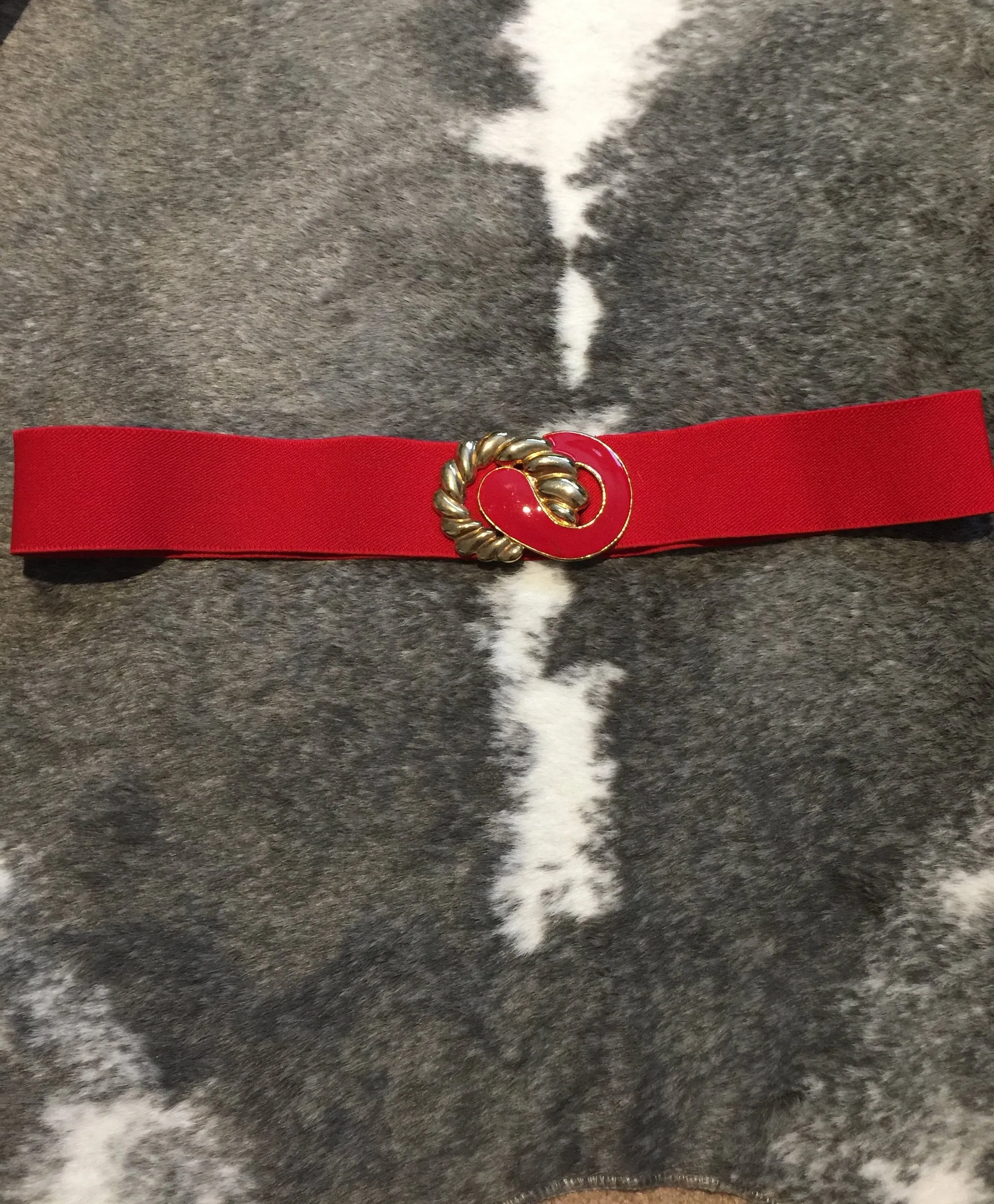 Red and Gold Belt - Size XL