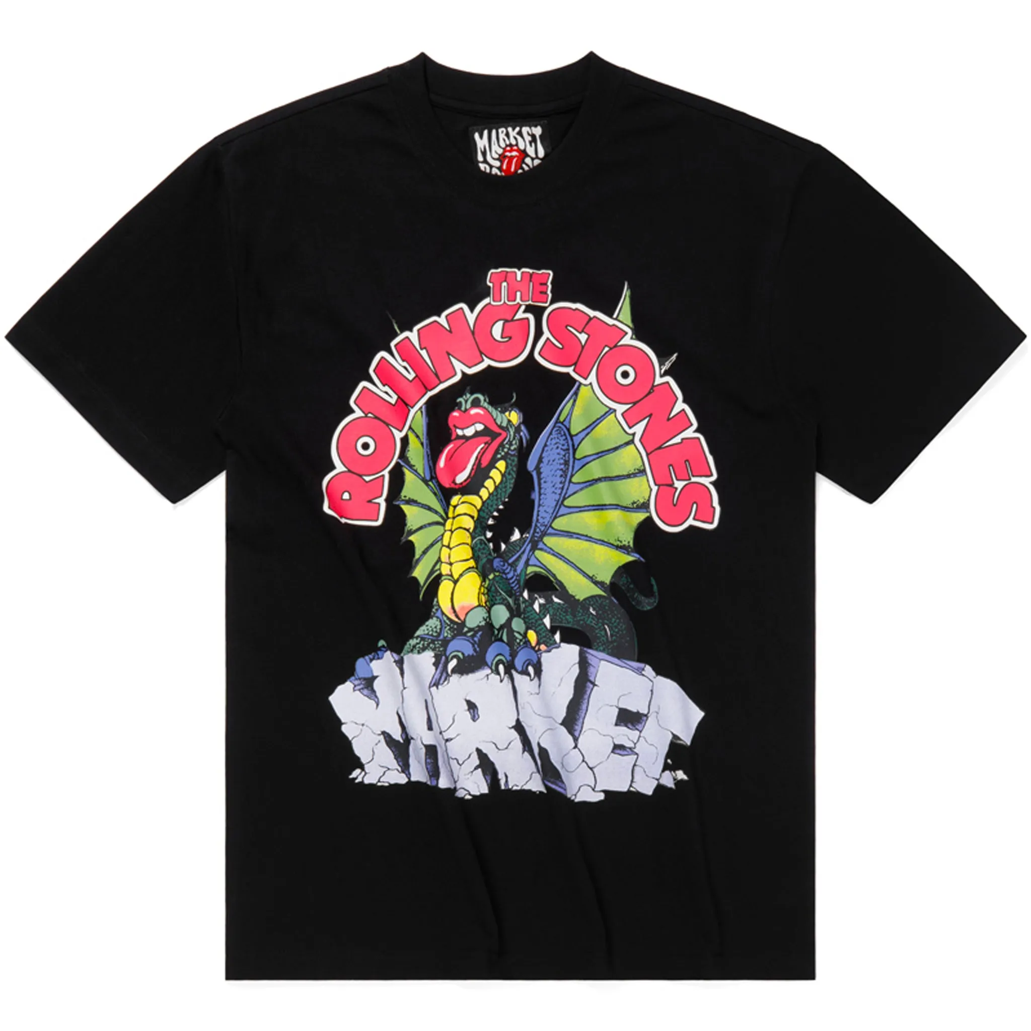 ROLLING STONES DRAGON TEE (Black)