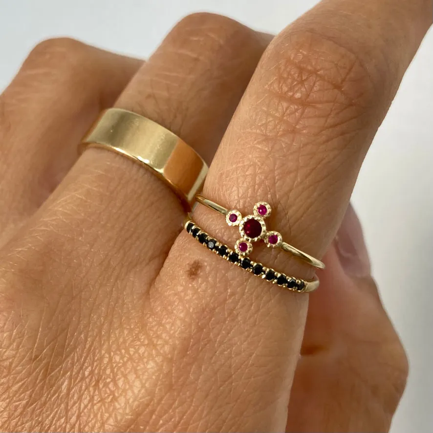 Ruby Flora Ring