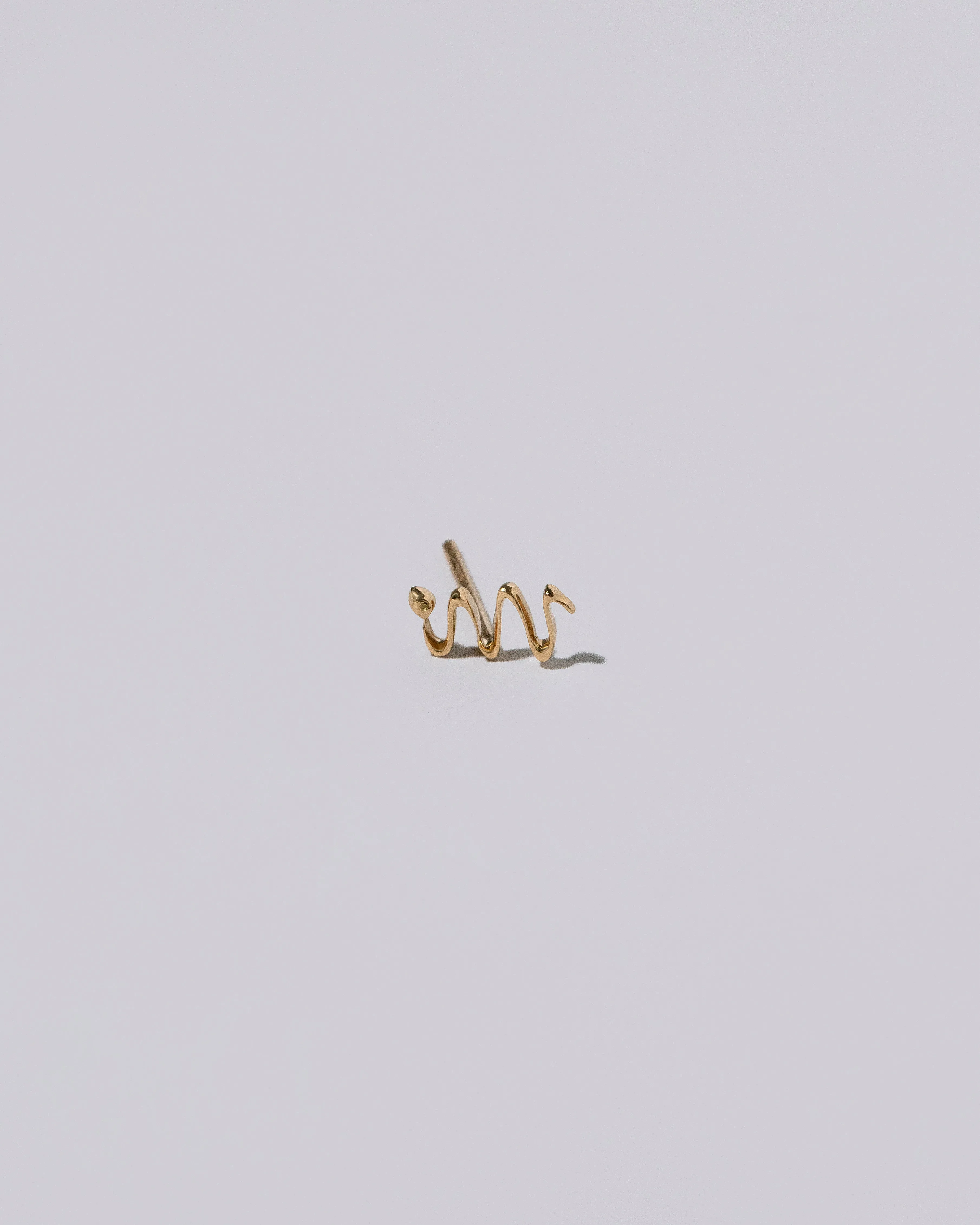 Snake Stud Earring Single