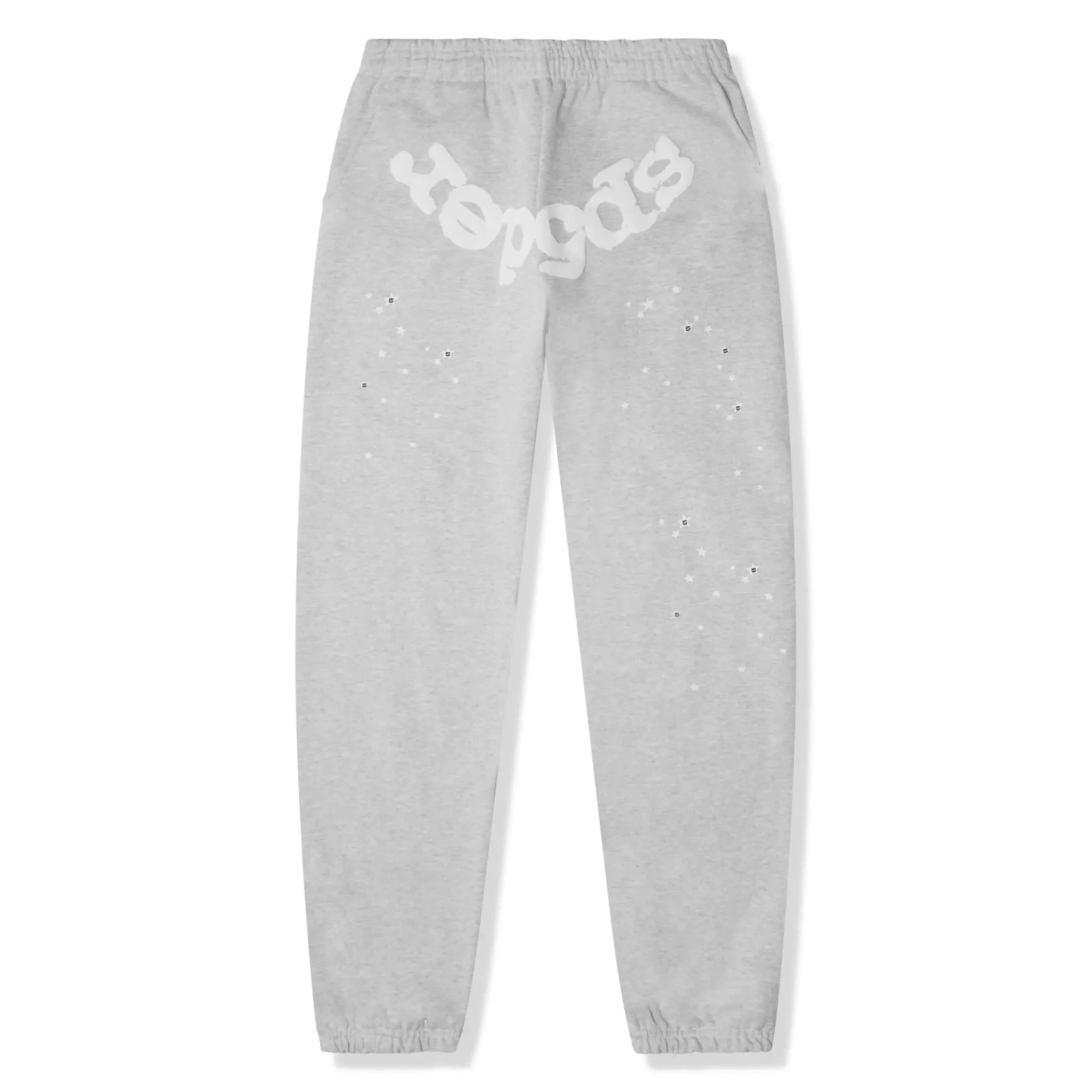 Sp5der OG Web Heather Grey Tracksuit