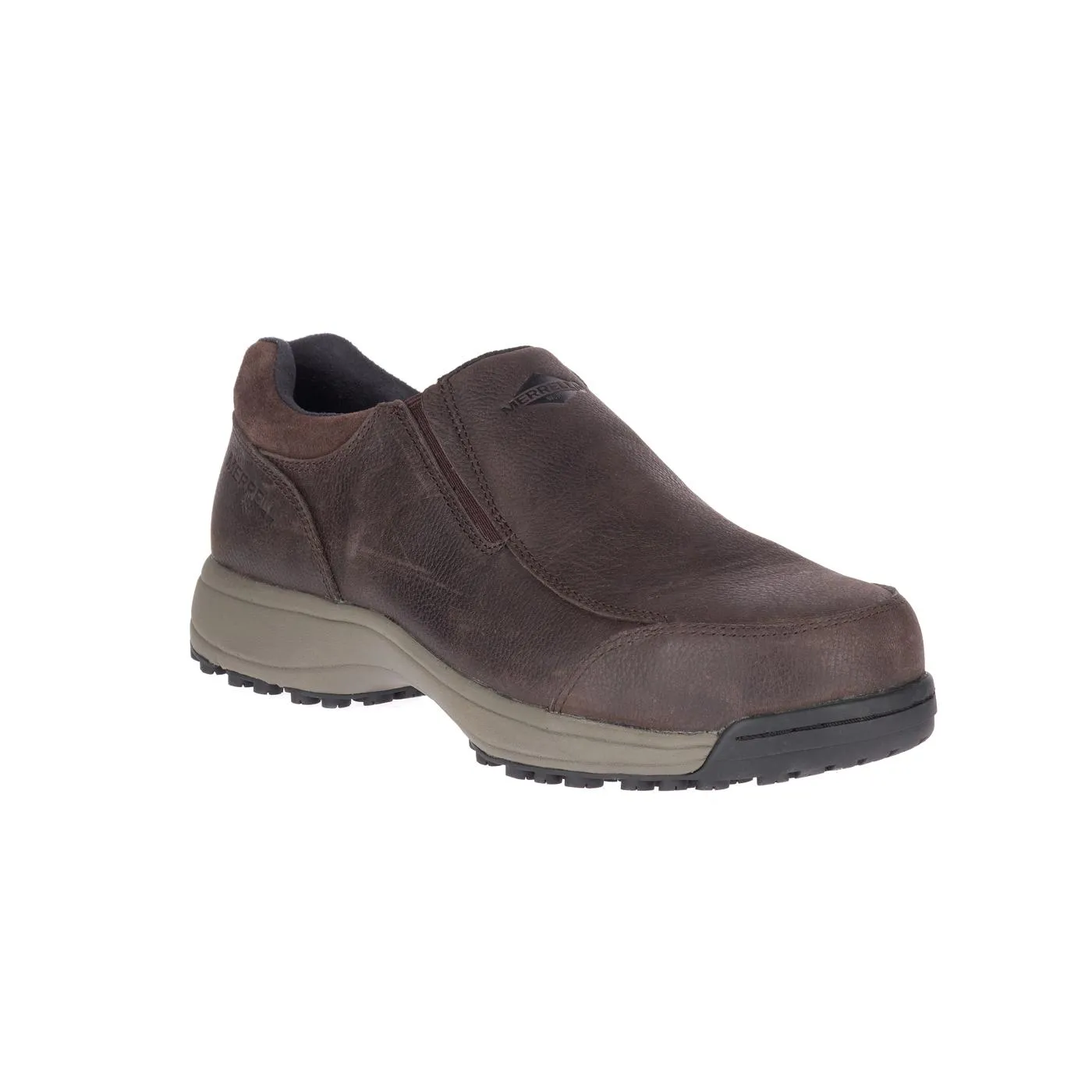 Sutton Moc Men's Steel-Toe Work Shoes Espresso