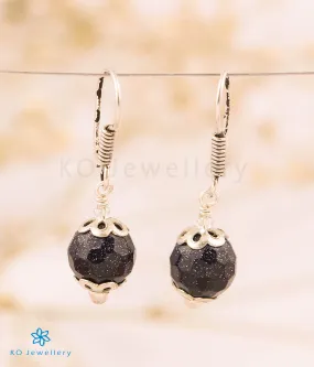 The Blue Sandstone  Silver Gemstone Earring