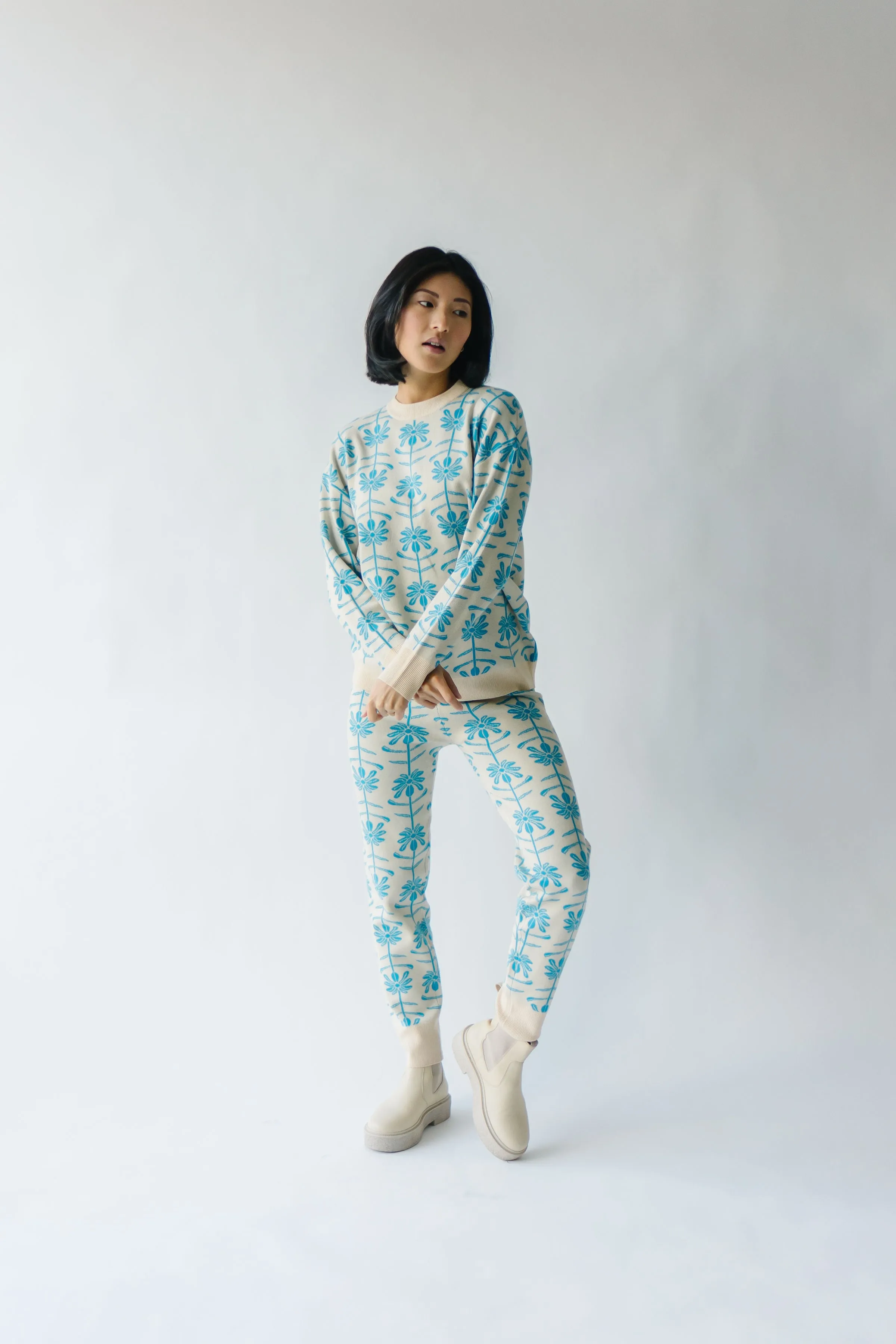 The Gadot Patterned Jogger in Mid Century Mod