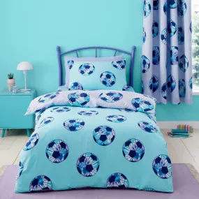 Tie Dye Football Duvet Cover Set