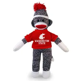 Washington State Cougars Sock Monkey - 12 in