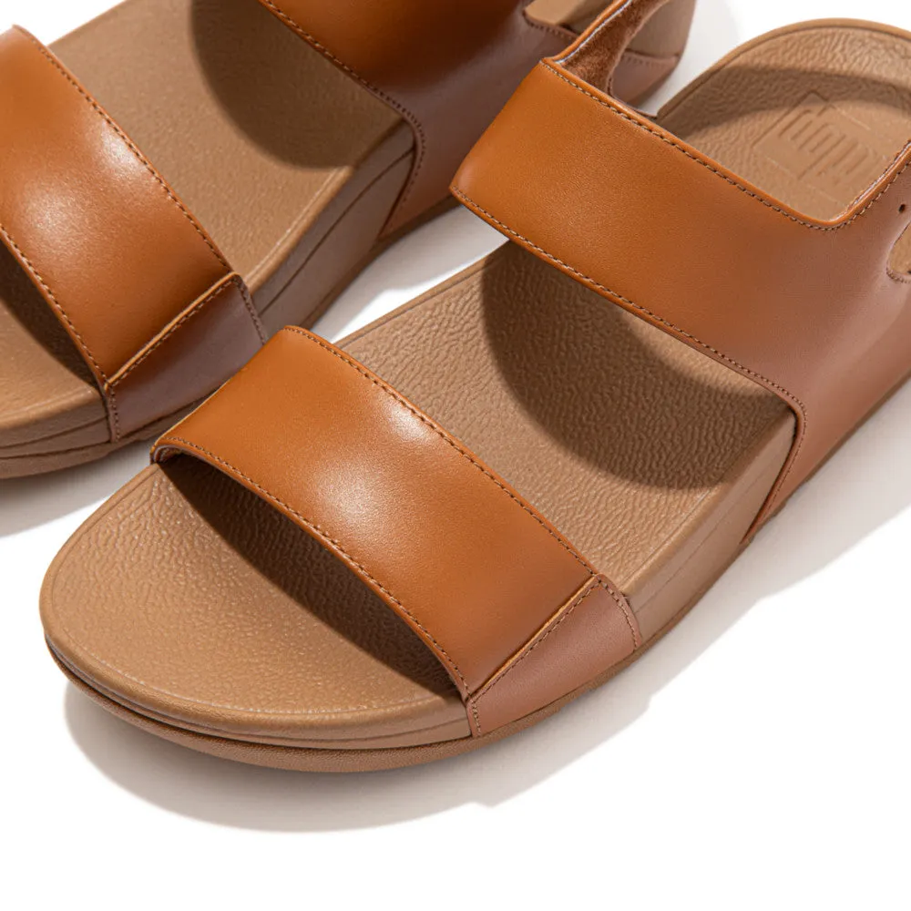 รองเท้าแตะแบบรัดส้น ผู้หญิง รุ่น LULU LEATHER BACK-STRAP SANDALS