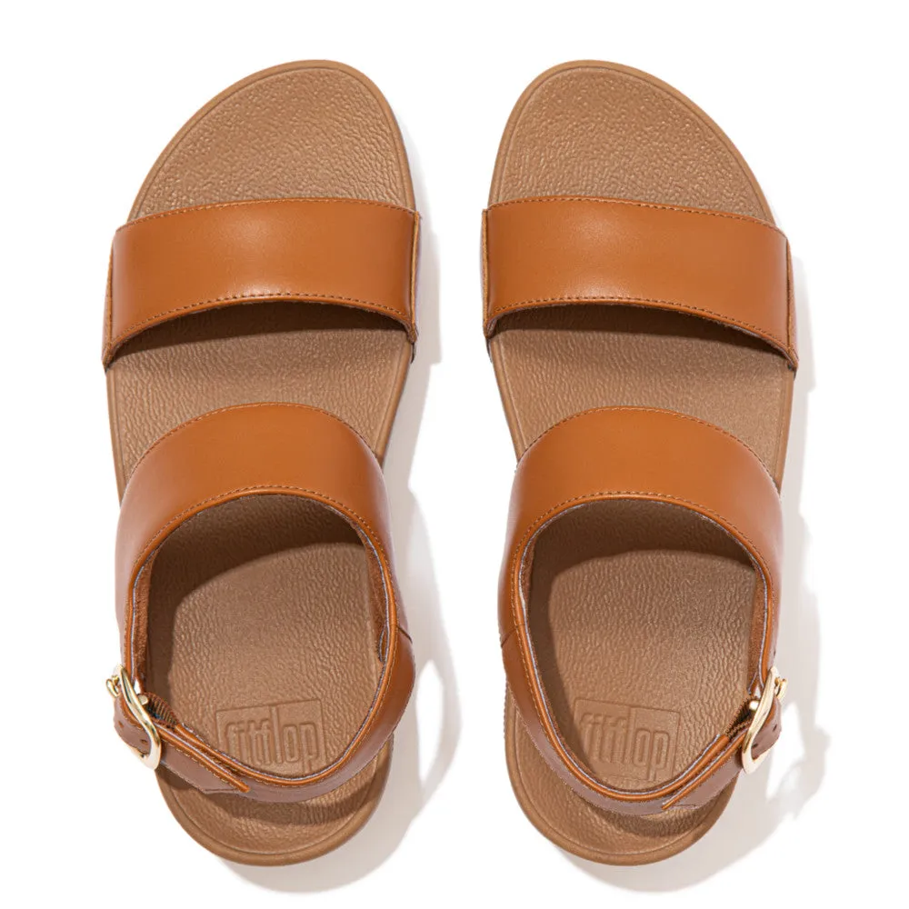 รองเท้าแตะแบบรัดส้น ผู้หญิง รุ่น LULU LEATHER BACK-STRAP SANDALS